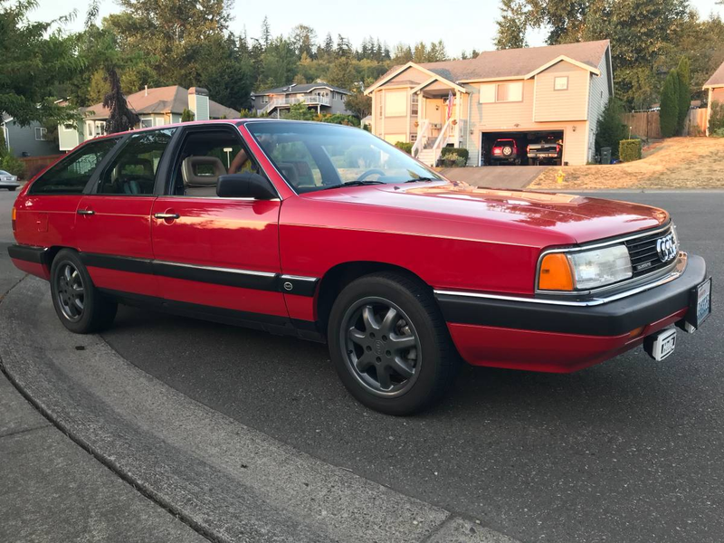 Illustration for article titled Is This 1987 Audi 5000 CS Quattro Turbo Avant Old School Cool Enough to Ask $4,500?